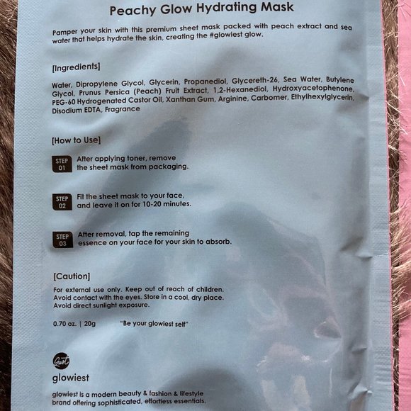 Misc Sheet Face Masks - Picture 3 of 4